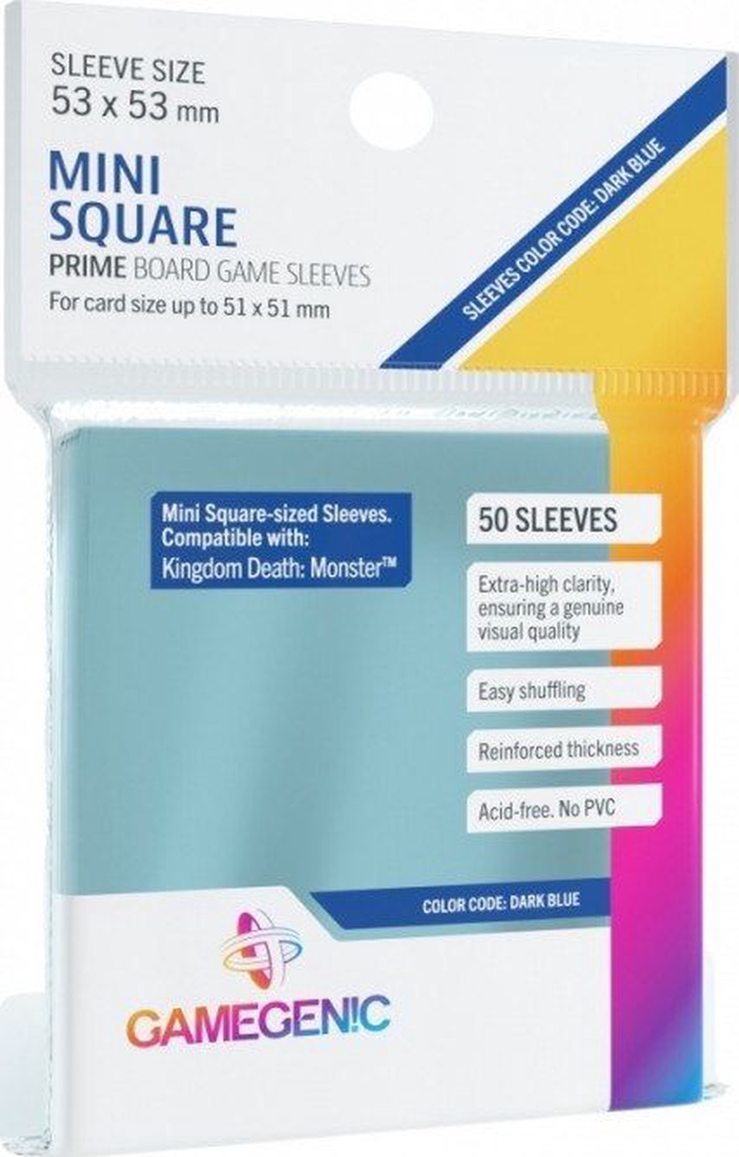 Mängukaartide ümbris Gamegenic Mini Square 50 pieces