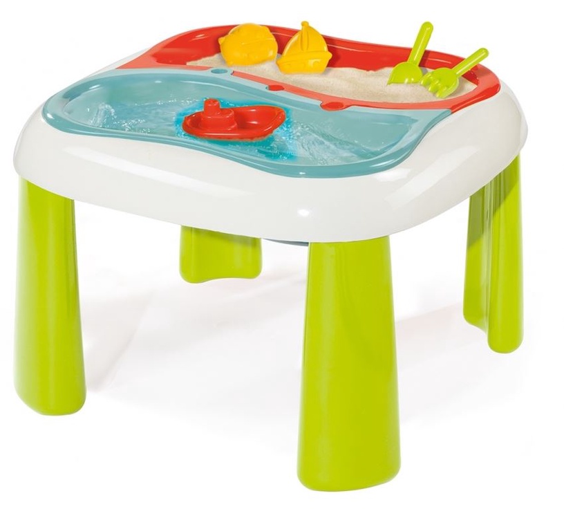 Игровой стол Smoby Water & Sand Table 840110, многоцветный