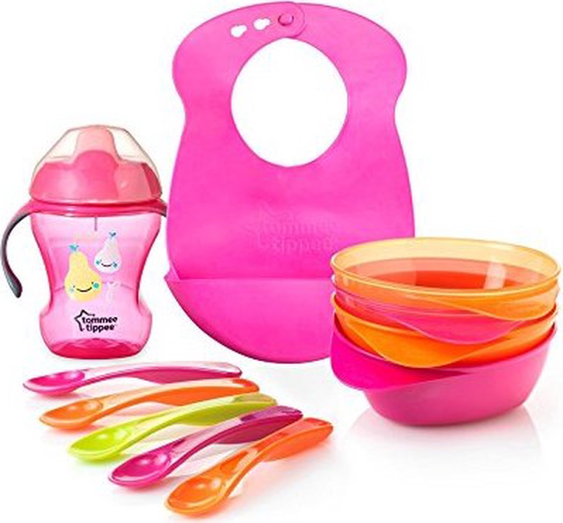 Комплект Tommee Tippee Explora TT0283, 7 мес., пластик, многоцветный