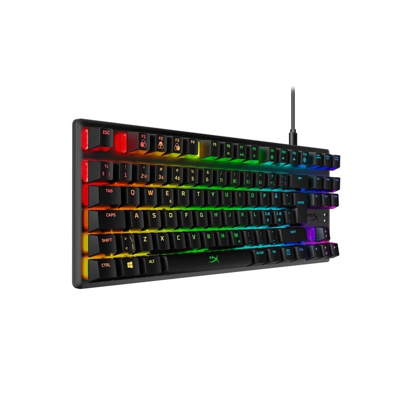 Klaviatuur HyperX Alloy Origins Alloy Origins Core PBT HX Red, EN, must