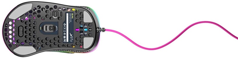 Игровая мышь Xtrfy M4 RGB, розовый