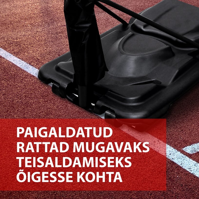 Korvpallialus laua ja rõngaga Outliner S021A, 45 cm, 110 cm x 75 cm
