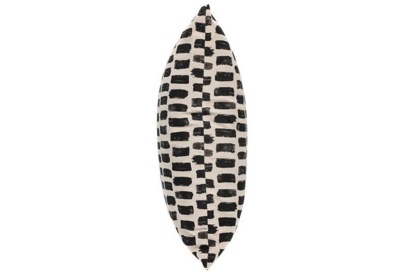 Dekoratiivne padi 4Living Ruby, valge/must, 45 cm x 45 cm