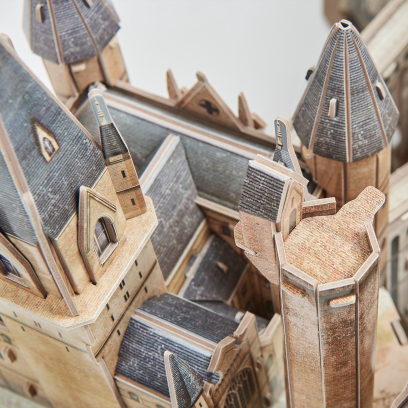 4D пазл Spin Master Harry Potter Hogwarts Castle, 32 см, многоцветный, 209 шт.