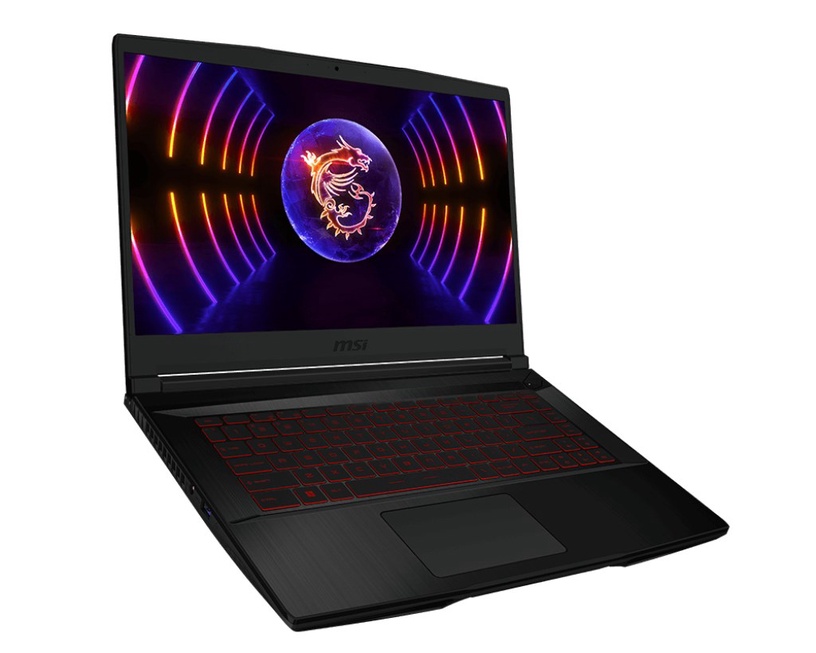 Sülearvuti MSI Thin GF63 12VE-264PL, Intel® Core™ i5-12450H, 16 GB, 512 GB, 15.6 ", RTX 4050, must, en