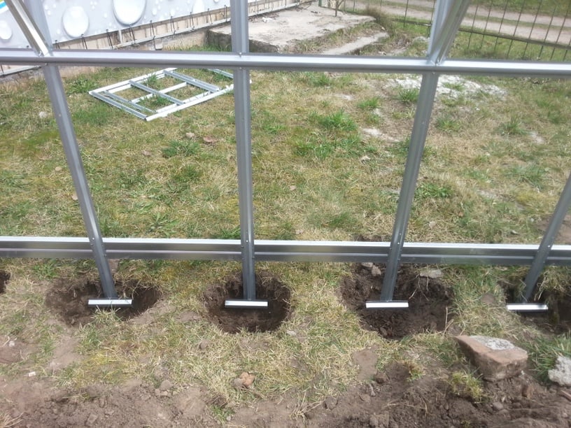 Kasvuhoone Klasika Standart, polükarbonaat, 4 x 2.5 m, 4 mm
