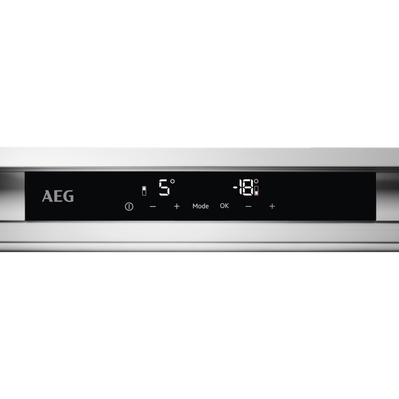 Iebūvējams ledusskapis saldētava apakšā AEG SCE819E5TS