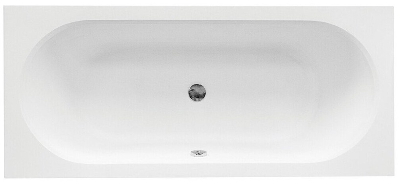Vanna, brīvi novietots Besco Vitae, 180 cm x 80 cm x 41 cm, taisnstūra