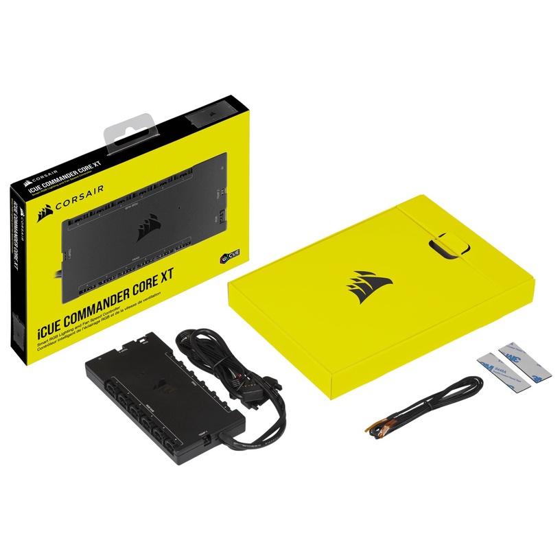 Kontrolieris Corsair iCUE Commander CORE XT CL-9011112-WW, melna