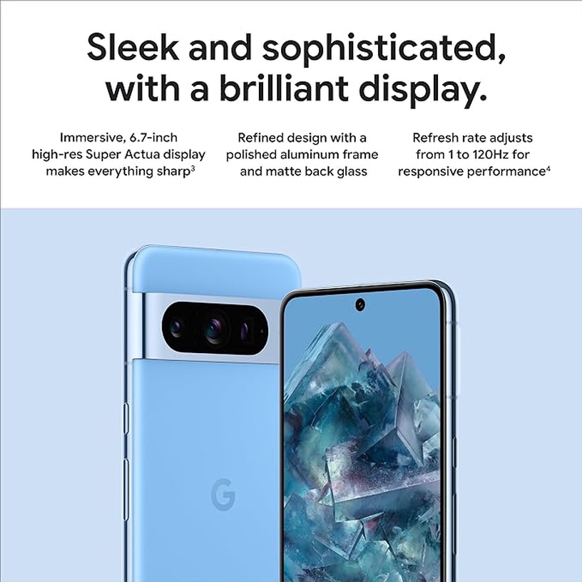 Мобильный телефон Google Pixel 8 Pro, 128 GB, голубой