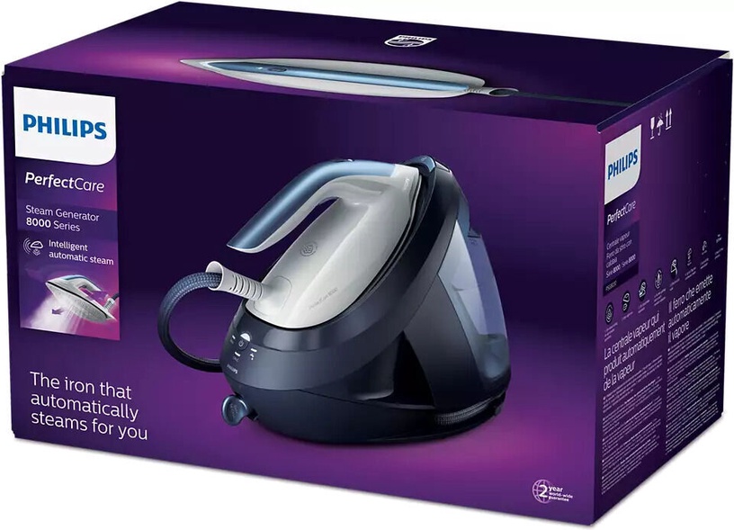 Gludināšanas sistēma Philips Perfect Care 8000 PSG8030/20, zila