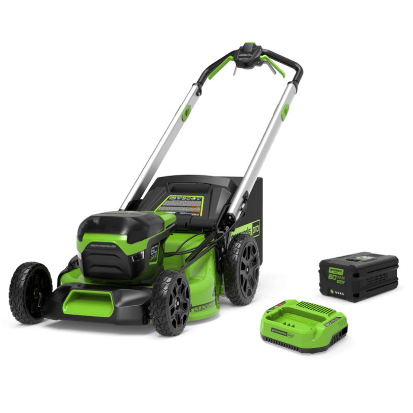 Akutoitel muruniiduk iseliikuv Greenworks GD60LM46SPK4, 46 cm
