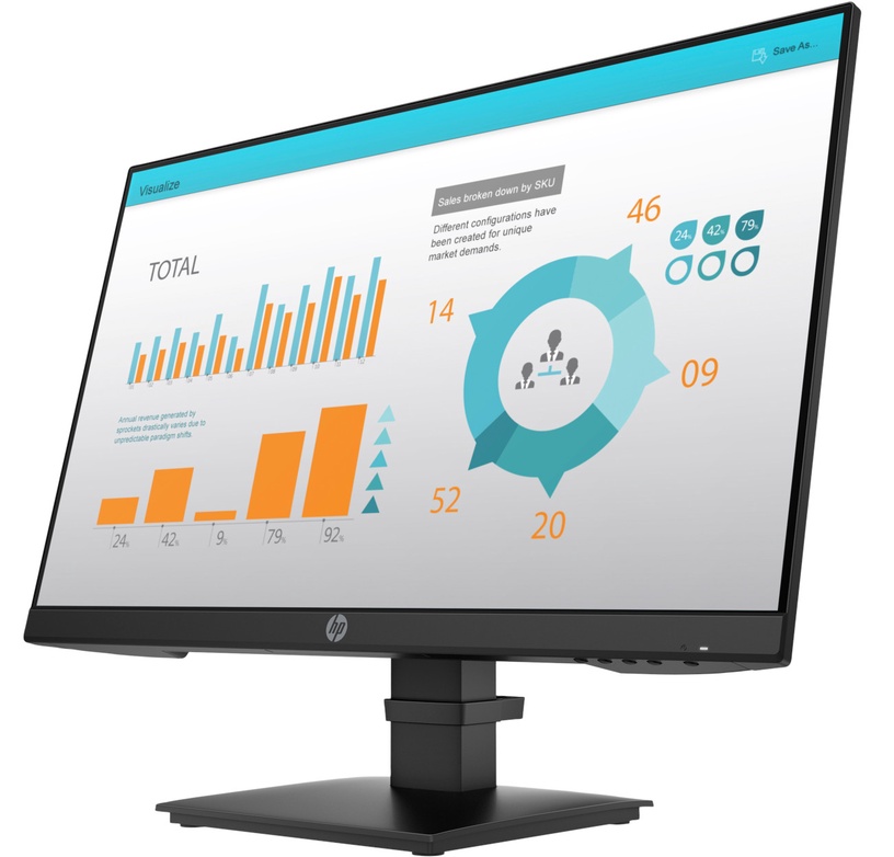 Monitors HP P24 G4, 24", 5 ms