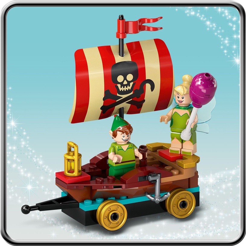 Konstruktors LEGO® │ Disney Disney svinību vilciens 43212, 200 gab.