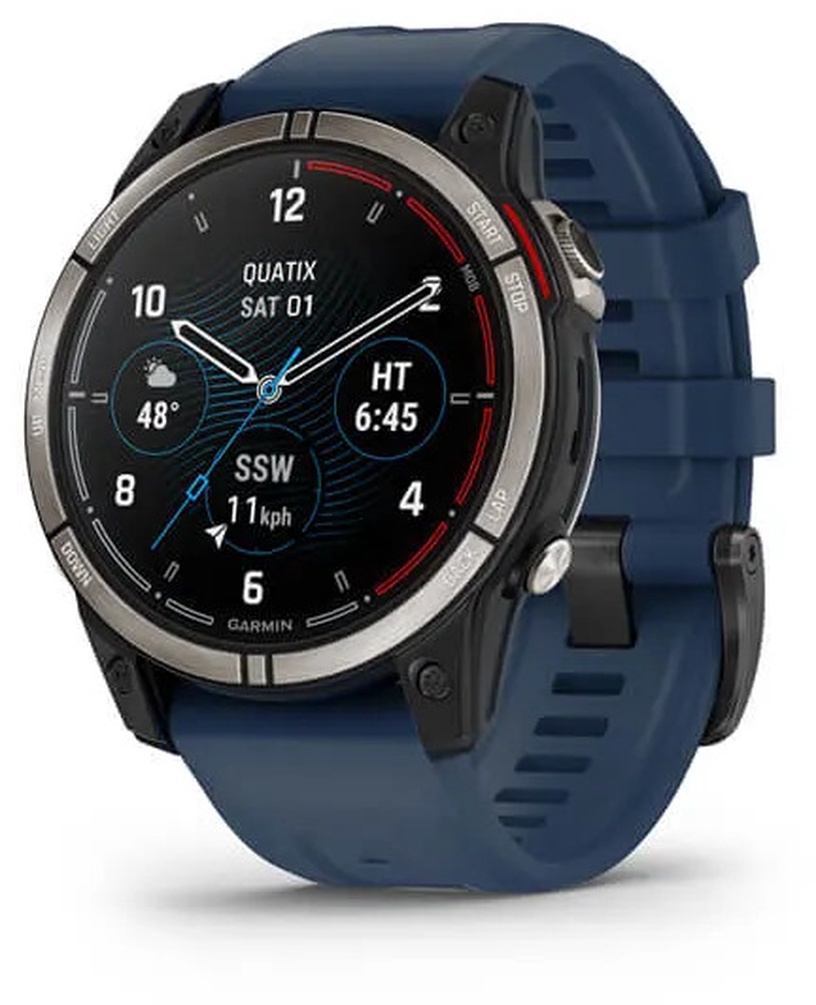 Умные часы Garmin quatix® 7 – Sapphire Edition GPS 010-02582-61, черный