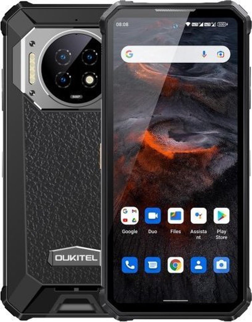 Mobiiltelefon OukiTel WP19, 256 GB, must