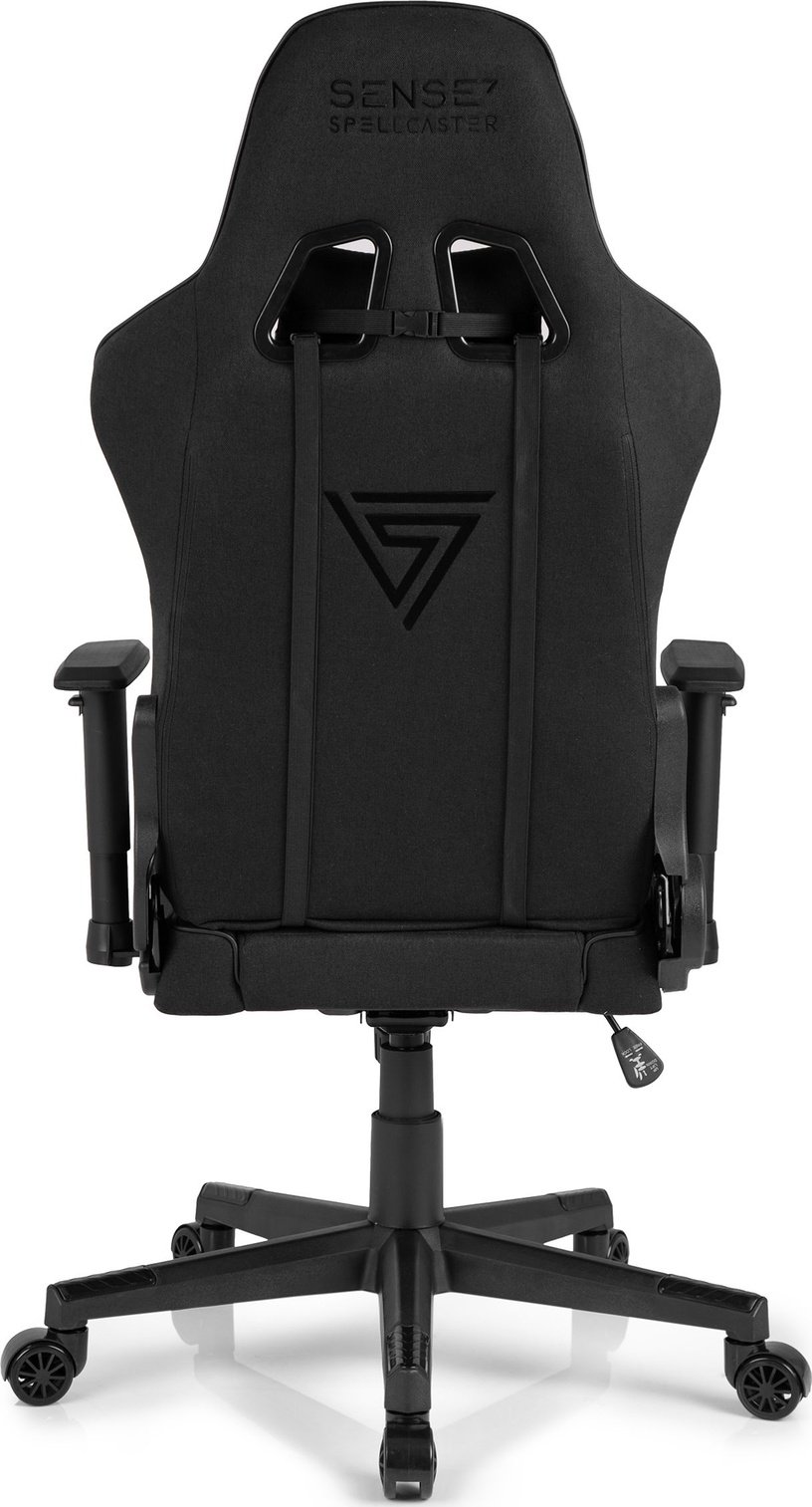 Mängutoolid SENSE7 Spellcaster, 57 x 69.5 x 126 - 135 cm, must