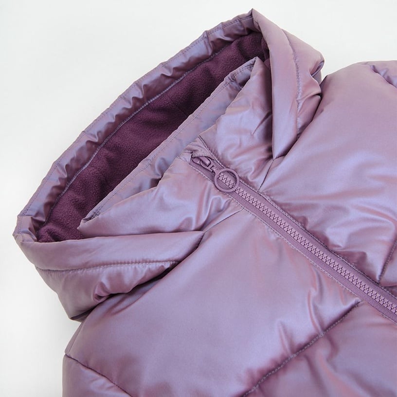 Ziemas jaka, klasisks ar siltinājumu, meitenēm Cool Club COG2722827, violeta, 134 cm