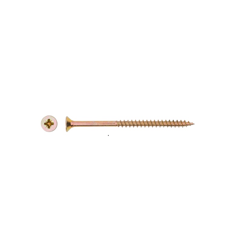 Puidukruvi Haushalt PZ2, 4.5 x 70 mm, kollane, 250 tk