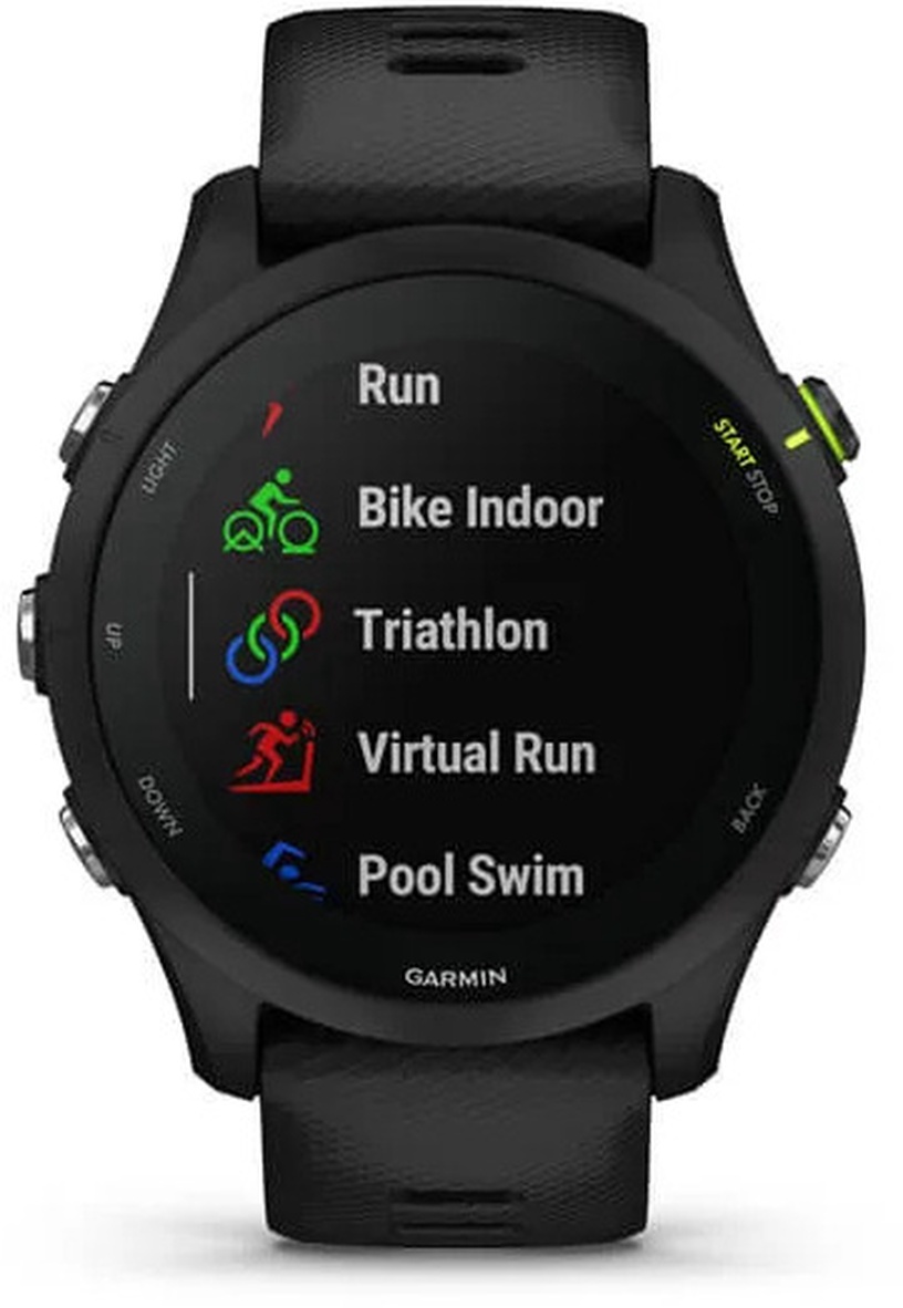 Умные часы Garmin Forerunner® 255 Music GPS 46mm, черный