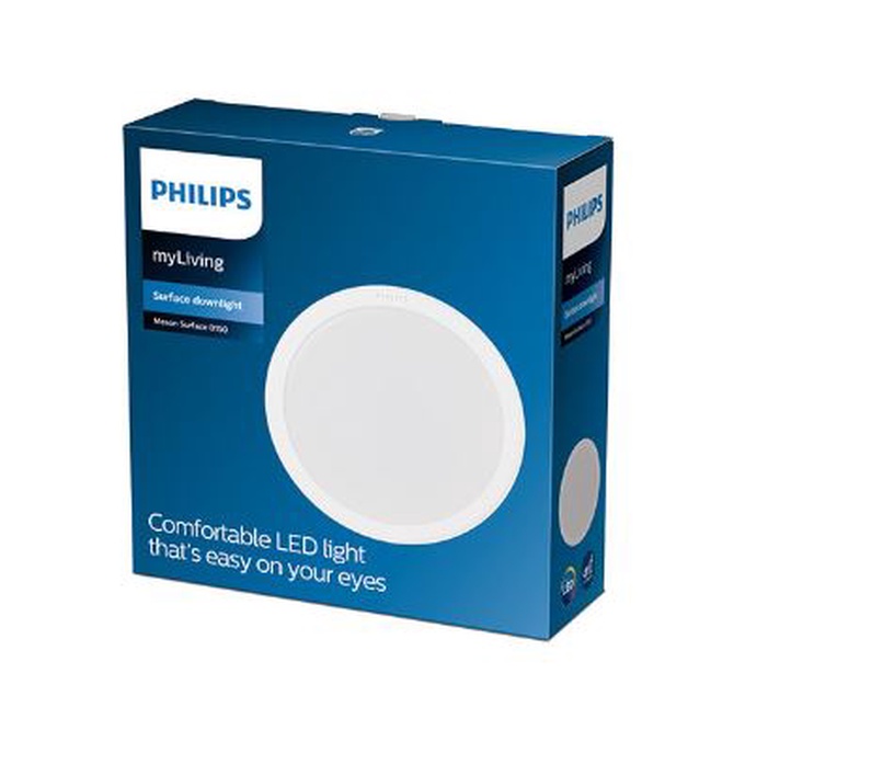 Поверхностная светодиодная панель потолочный Philips Meson, 3000°К, LED, белый