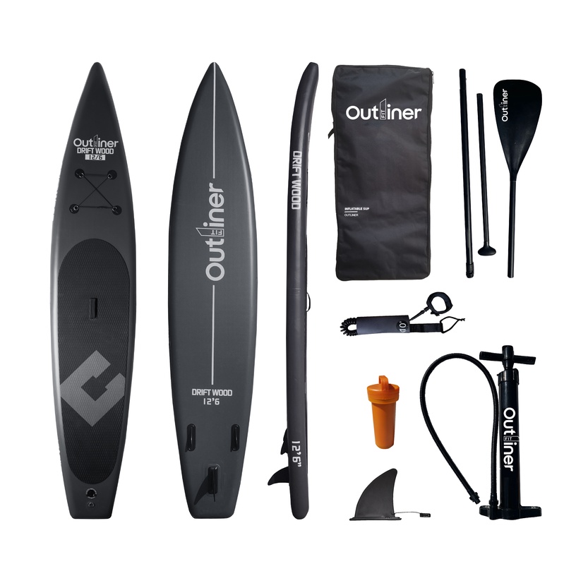 SUP laud Outliner Driftwood Racer, 386 cm