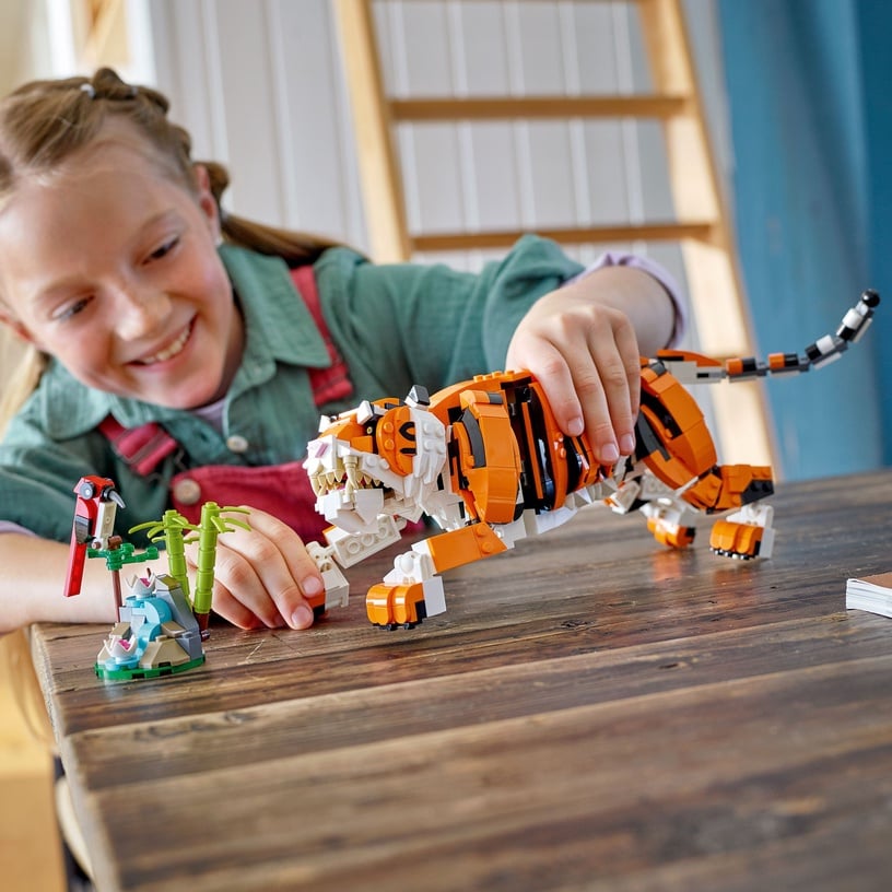 Конструктор LEGO® Creator 3 v 1 Величественный тигр 31129, 755 шт.