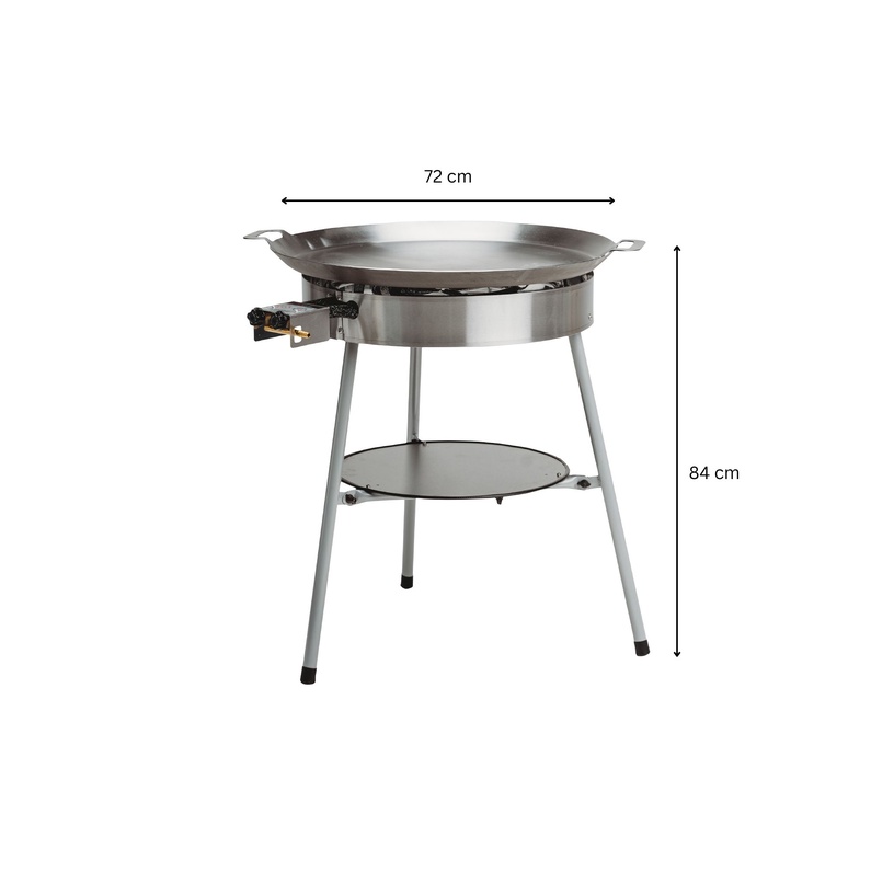 Набор для приготовления паэльи на гриле GrillSymbol Expert 720, 72 см x 72 см