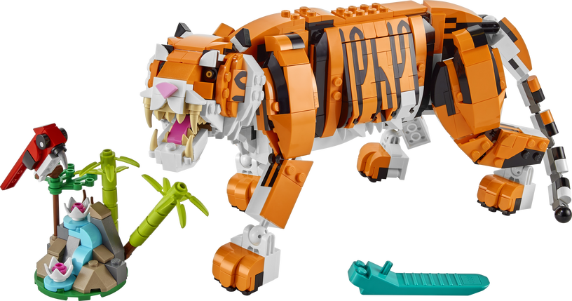 Конструктор LEGO® Creator 3 v 1 Величественный тигр 31129, 755 шт.