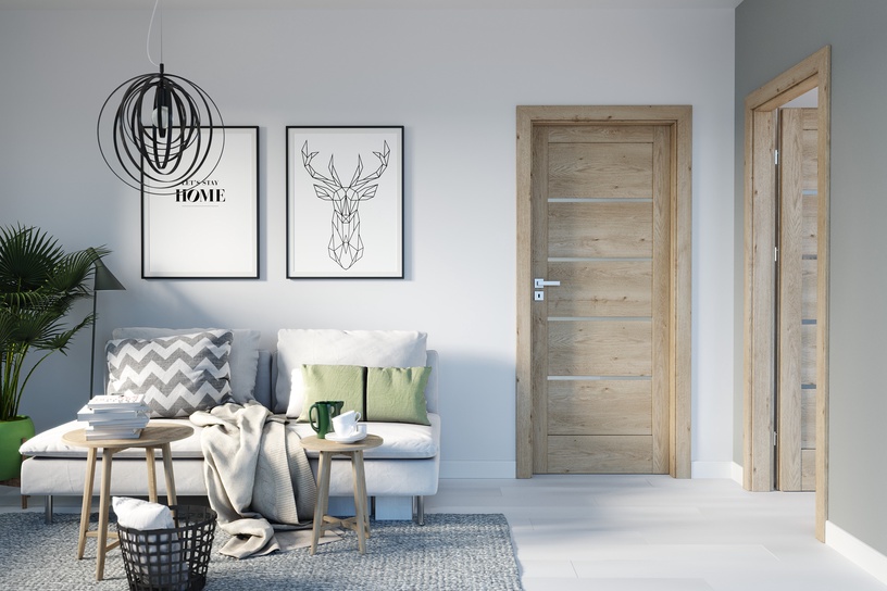 Siseukseleht Porta Verte Home G4 Verte Home G4, parempoolne, tamm, 203 x 84.4 x 4 cm