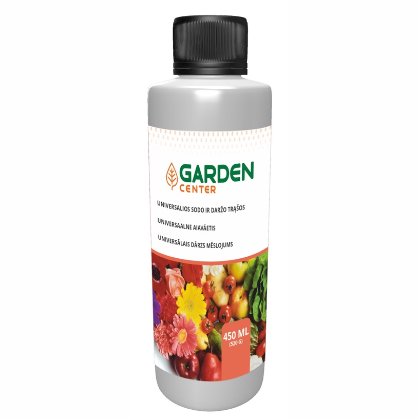 Väetis universaalsed Garden Center, vedel, 0.45 l