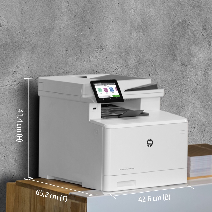 Daudzfunkciju printeris HP LaserJet Pro MFP M479fdw, lāzera, krāsains