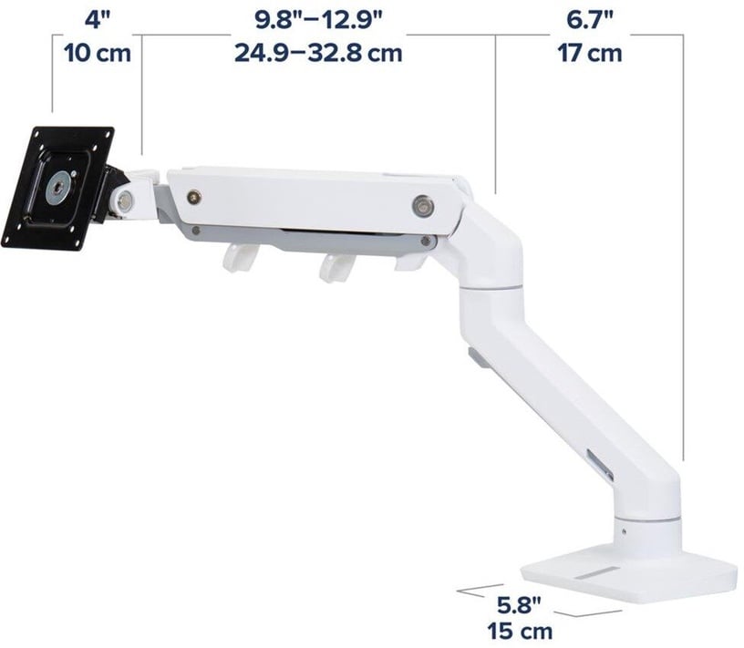 Monitorihoidik Ergotron HX with HD Pivot, 21-49", 30.4 kg