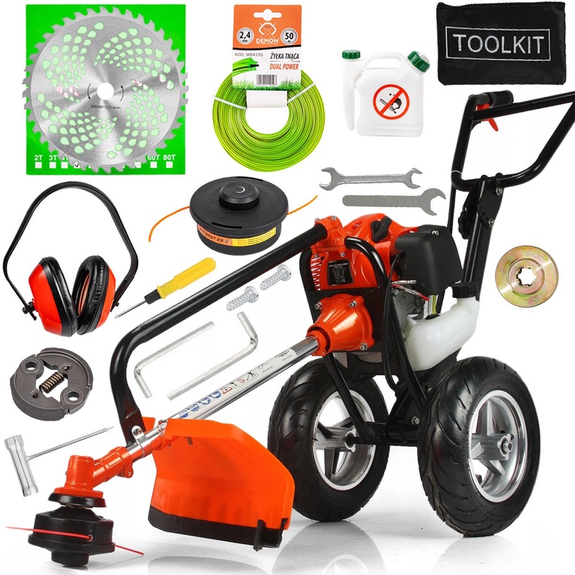Bensiinimootoriga murutrimmer TamerPro BC52H, 1700 W