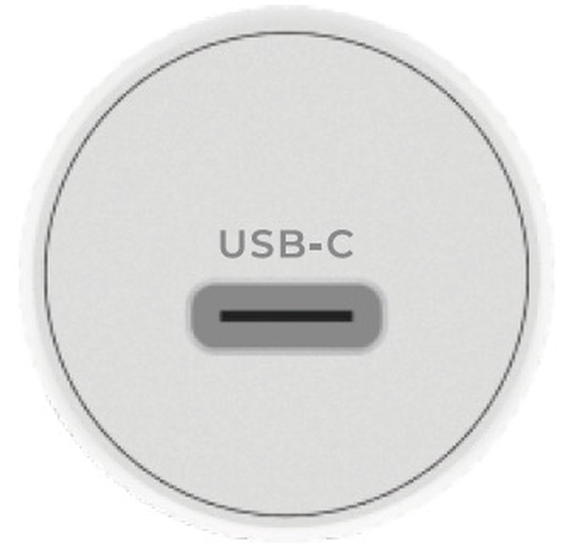 Auto telefona lādētājs Standart GT-ZJ20, USB Type-C, balta, 20 W