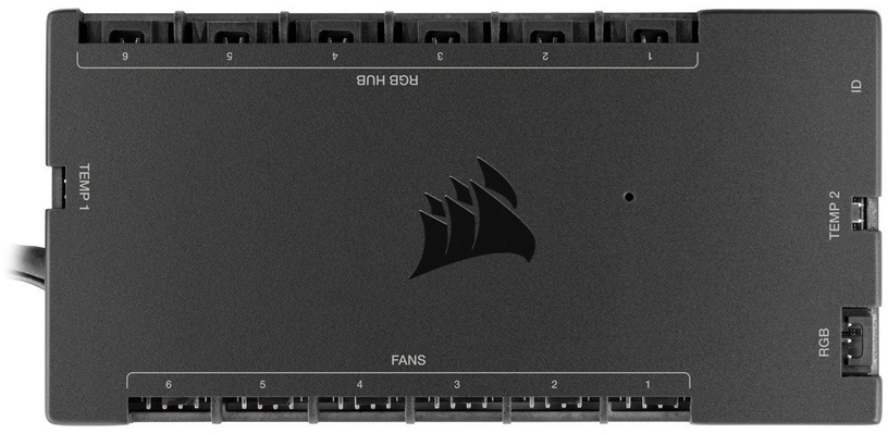 Kontrolieris Corsair iCUE Commander CORE XT CL-9011112-WW, melna