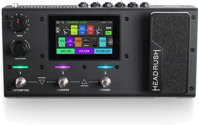 Elektriskās ģitāras procesors Headrush MX5, melna