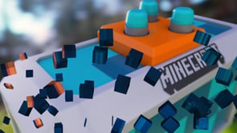 Mängu veepüss Hasbro Nerf Super Soaker Minicraft F4416