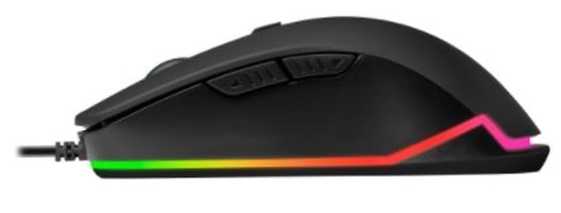 Игровая мышь Mars Gaming MM118, usb type-a, черный/красный