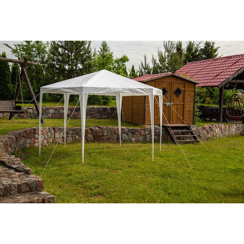 Varikatus GS250225, 378 x 360 cm, valge