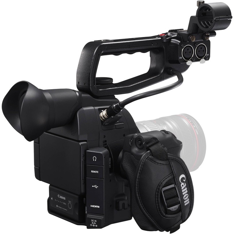 Видеокамера Canon EOS C100 Mark II, черный, 3840 x 2160