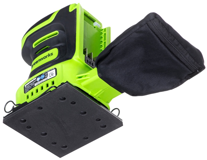 Аккумуляторная эксцентриковая шлифмашина Greenworks G24SS14, 24 В
