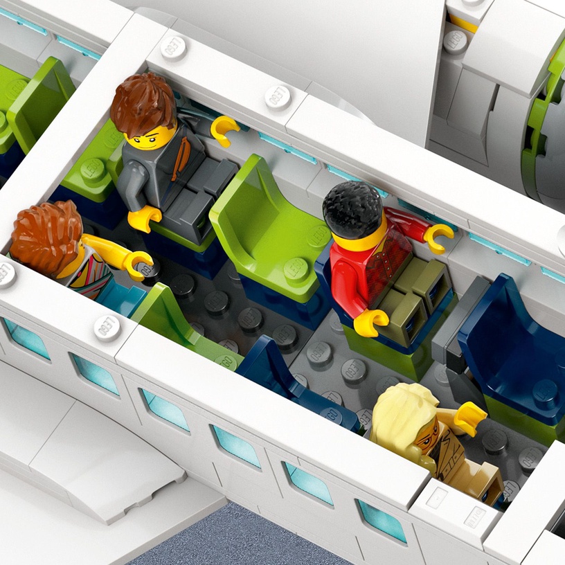 Konstruktor LEGO® City Reisilennuk 60367, 930 tk