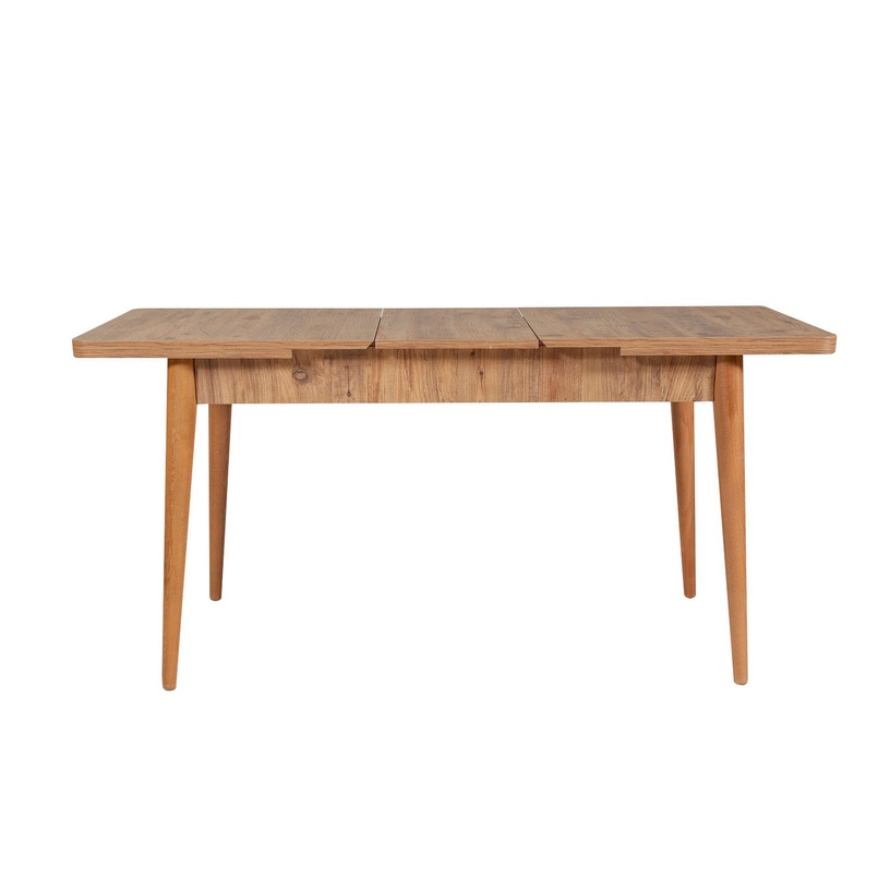 Ēdamistabas komplekts Kalune Design Vina, priedes/gaiši rozā