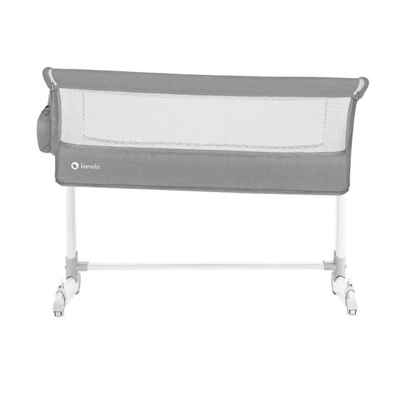 Детская кроватка Lionelo Theo Concrete, серый