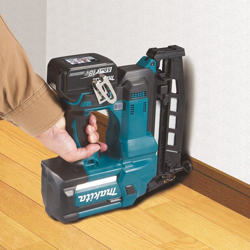 Инструмент для забивания гвоздей Makita DBN600ZJ, 18 В, 3.4 кг