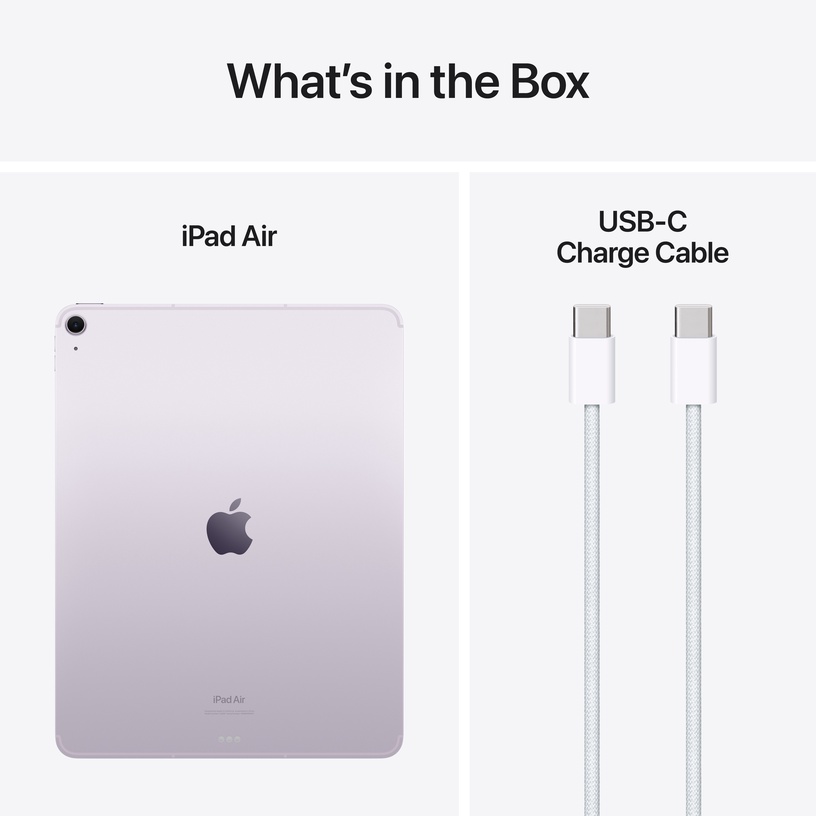 Tahvelarvuti Apple iPad Air M2 Wi-Fi + Cellular, 13", 8GB/256GB, 5G, violetne