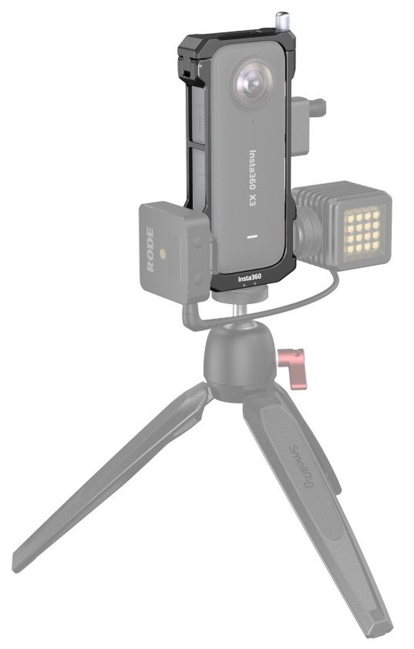 Piederums sporta kamerai Insta360 Insta360 X3 Utility Frame, melna