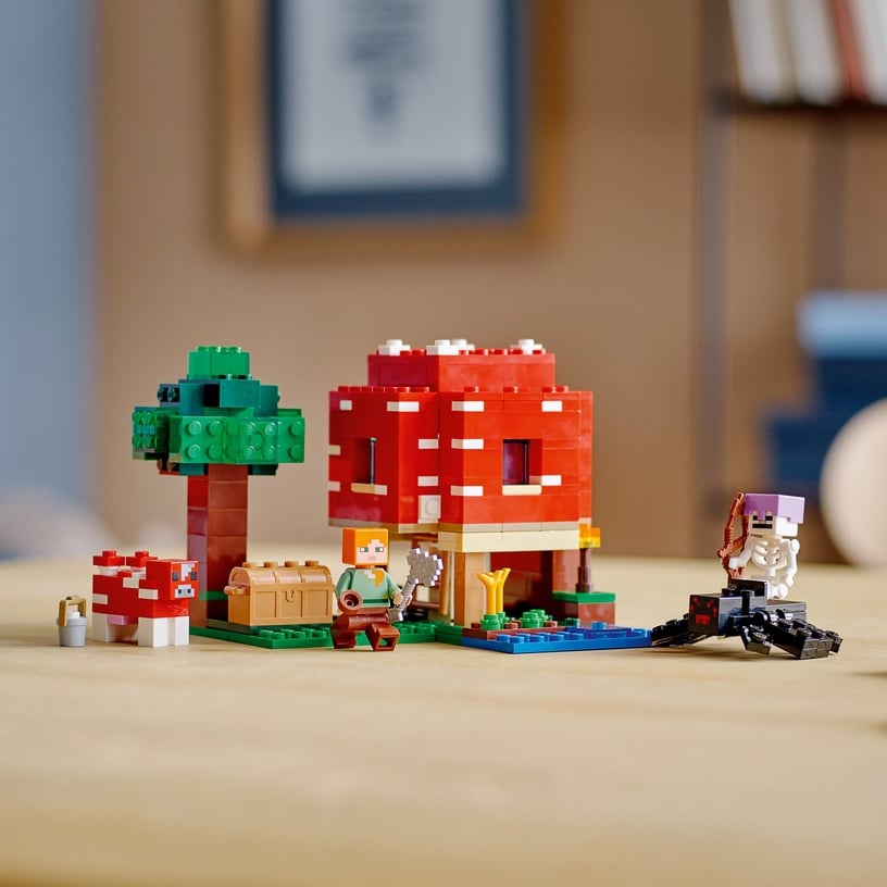 Konstruktor LEGO® Minecraft® Seenemaja 21179, 272 tk