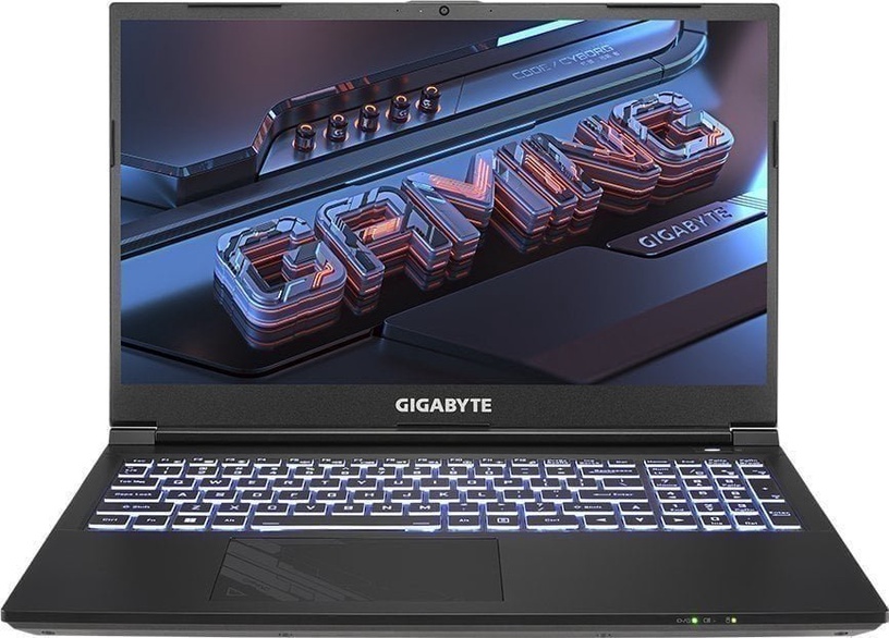 Sülearvuti Gigabyte G5 KF-E3EE313SD, i5-12500H, 16 GB, 512 GB, 15.6 ", RTX 4060, must, en